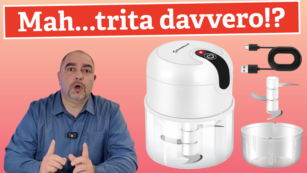 Mini Frullatore tritatutto, Sbalorditivo?