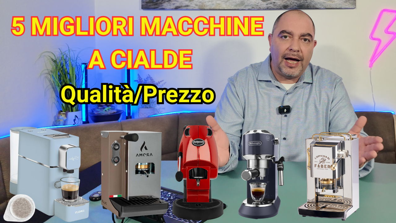 Le 5 MIGLIORI Macchine da Caffè a Cialde per Qualità/Prezzo!