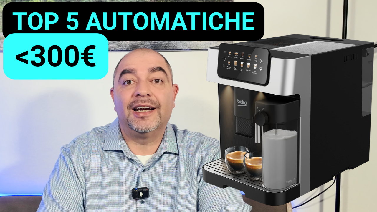 Top 5 Macchine da Caffè Superautomatiche Sotto i 300€ (Guida all’Acquisto 2026)