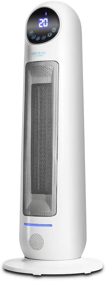 Cecotec Ready Warm 10100 Smart Ceramic Verticale, Digitale, 2000 W, Termostato regolabile, protezione contro il surriscaldamento e il ribaltamento, silenzioso, telecomando : Cecotec: Amazon.it: Casa e...